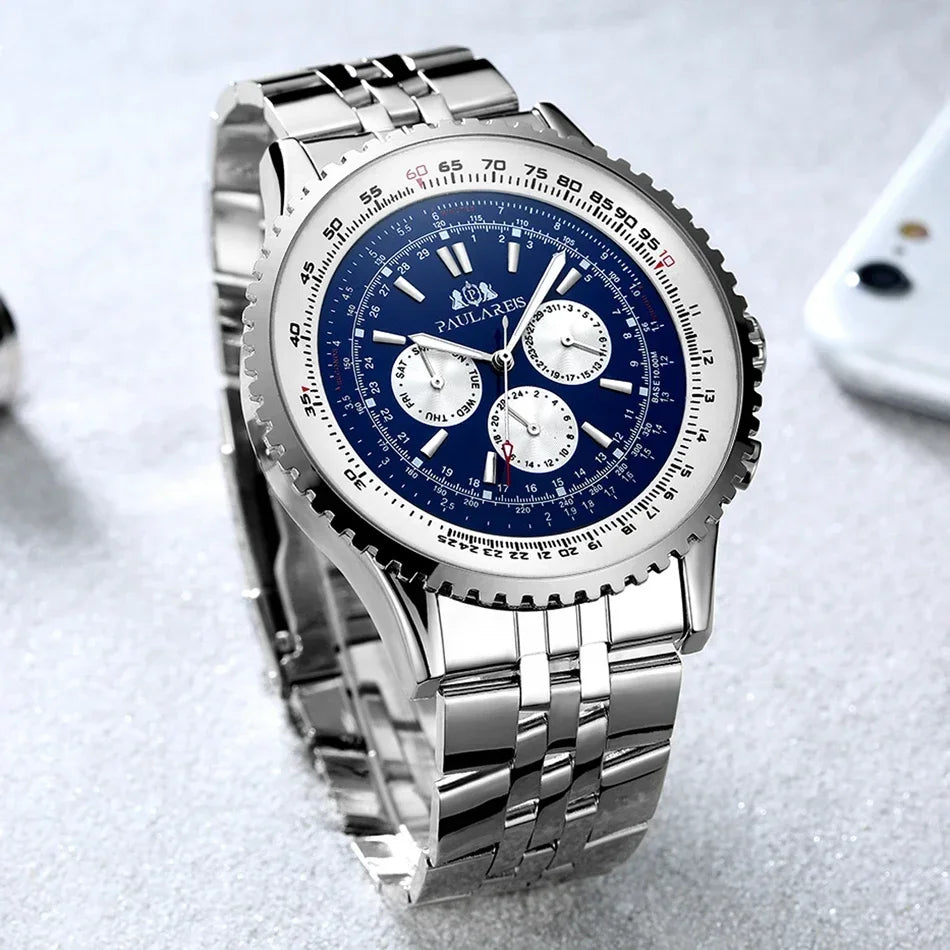Automatic Fashion Watches for Men 50mm