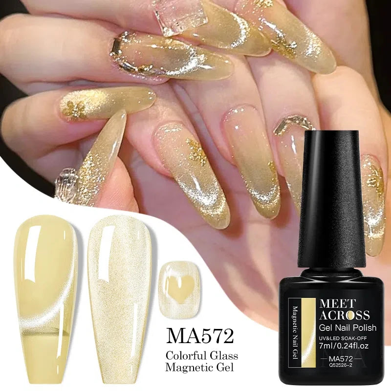 Cat Eye Gel Polish Spring Popular Magnetic Gel Nail