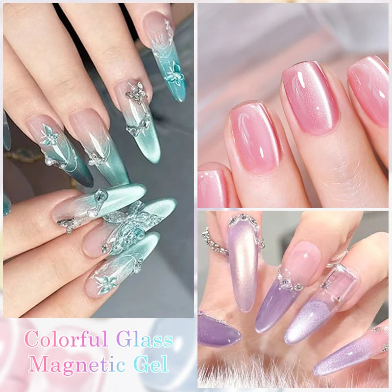 Cat Eye Gel Polish Spring Popular Magnetic Gel Nail