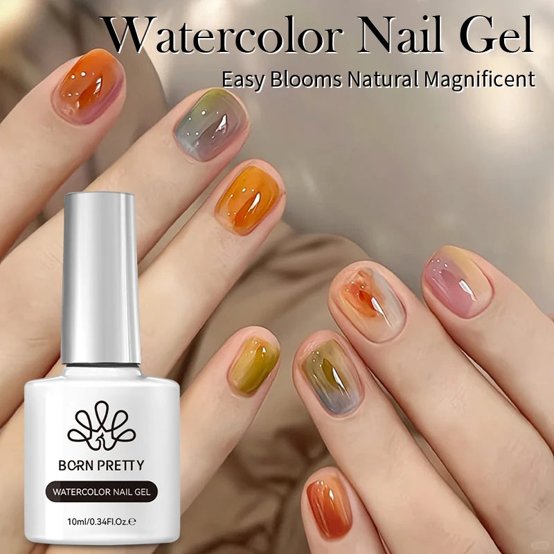 BORN PRETTY 10ml Jelly Nude Gel Nail Polish 50 Colors
