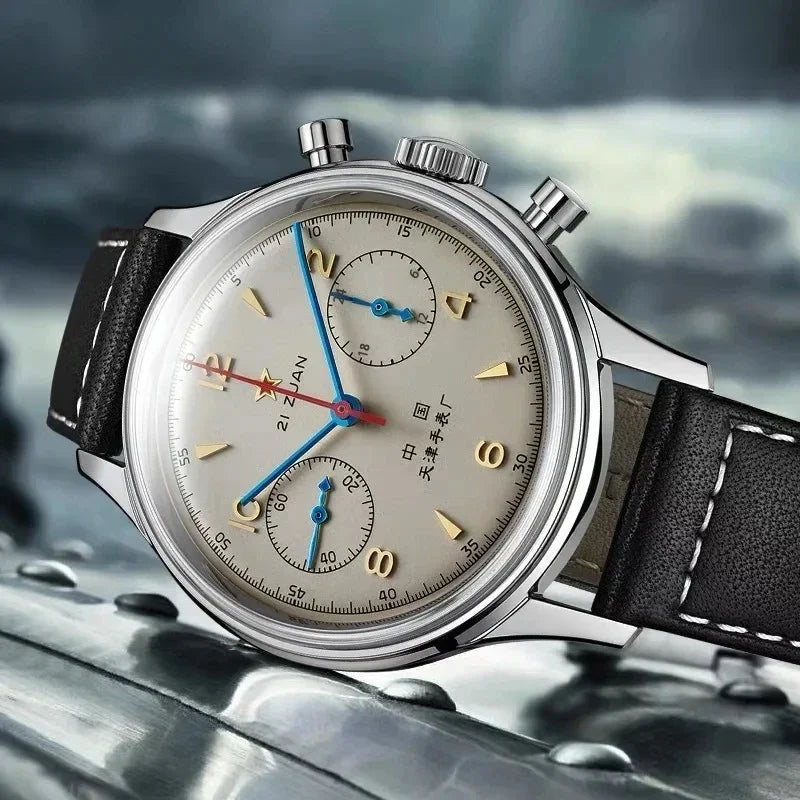 Men's automatic  watches 1963 pilot watch 42mm waterproof retro