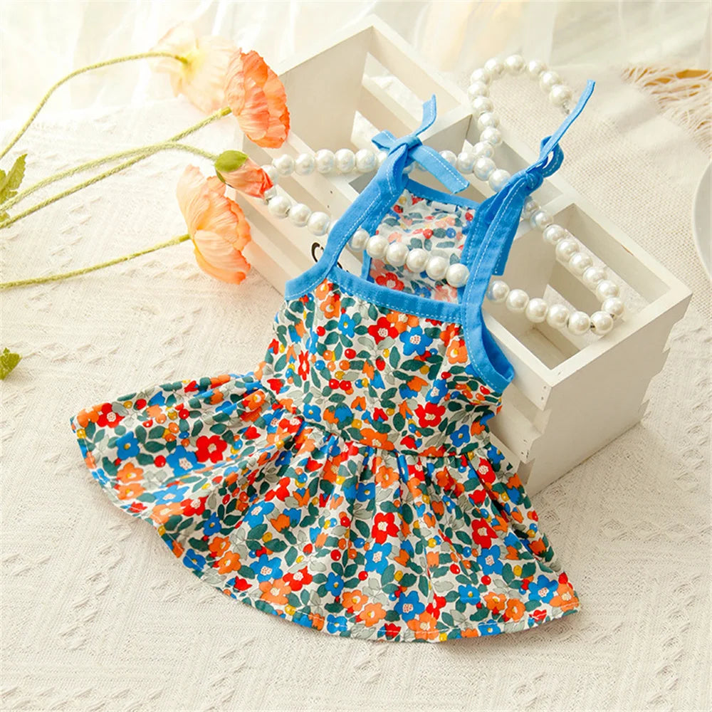 Cats Cotton Summer  Skirt Dresses