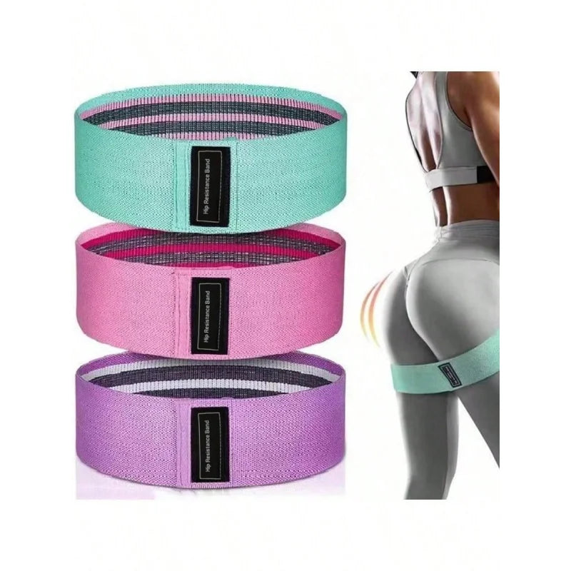 Fabric Resistance Hip Booty Bands Glute