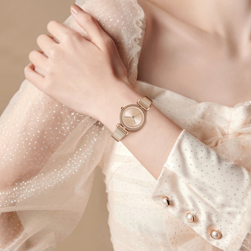 Waterproof Women Fashion Stainless Steel Watch