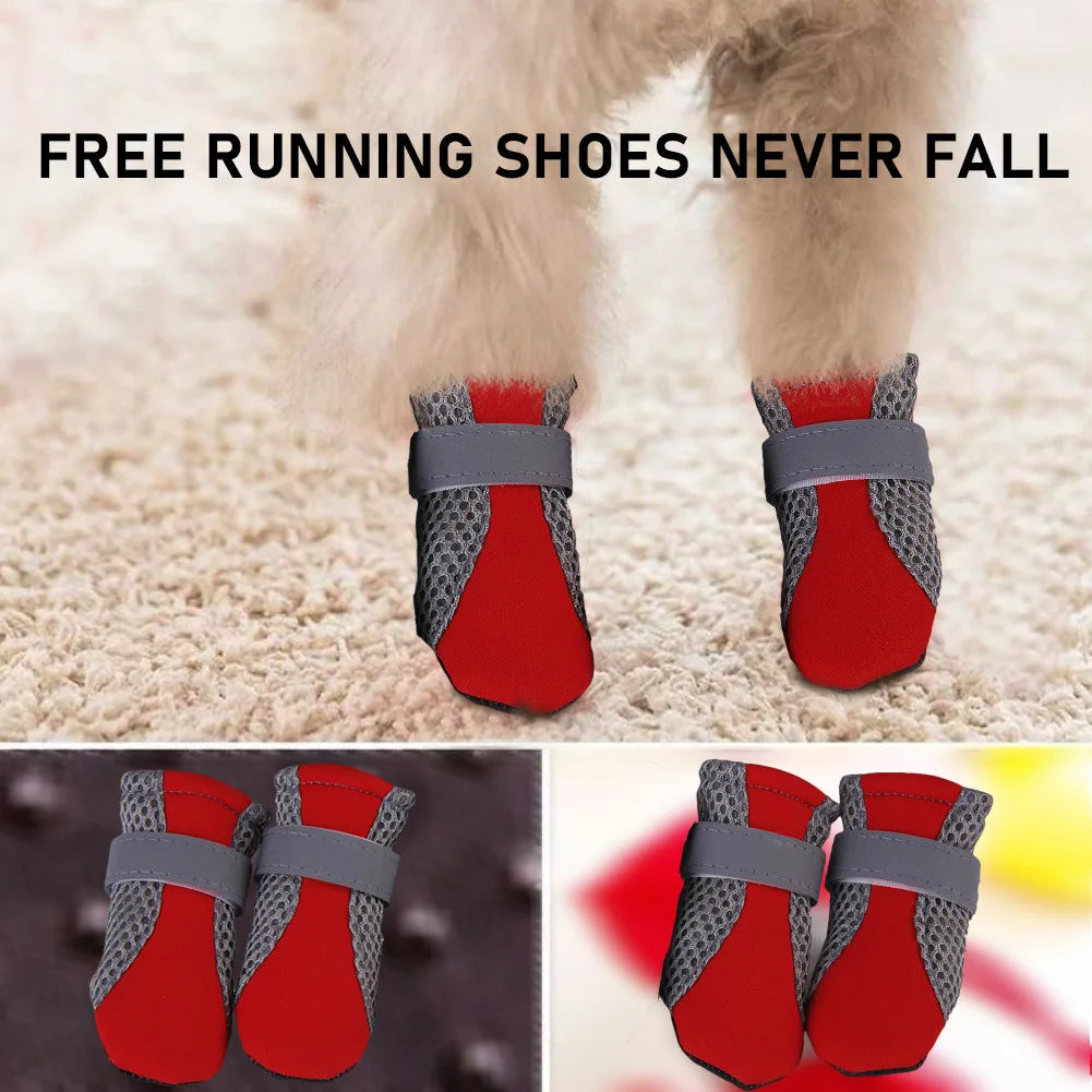 Pet Dog Soft Outdoor Shoes