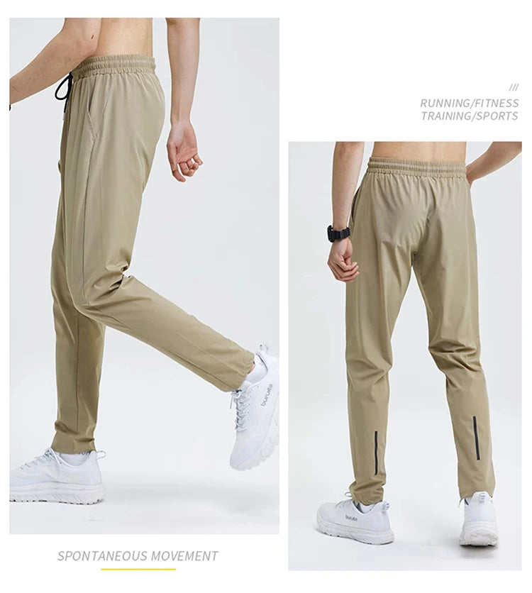 Mens Gym Pants Quick-Drying