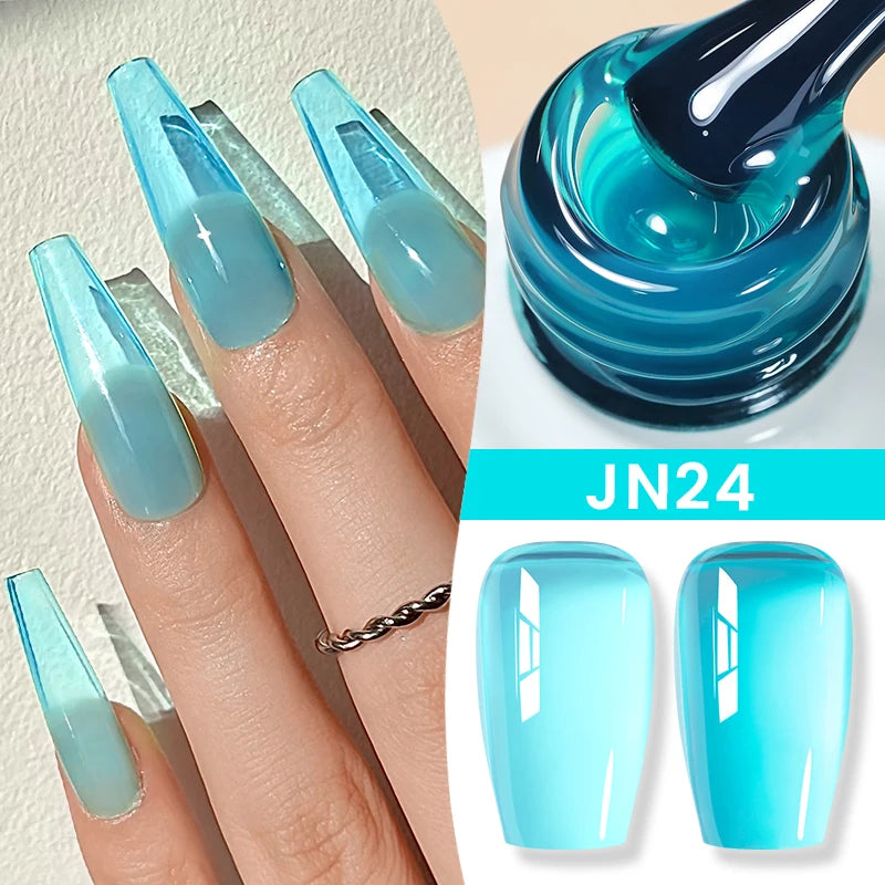 BORN PRETTY 10ml Jelly Nude Gel Nail Polish 50 Colors