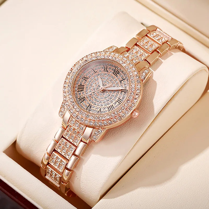Luxury Waterproof Diamond Women's Quartz Watches