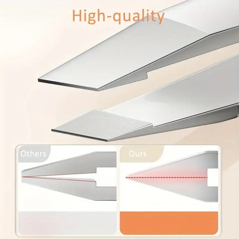 Stainless Steel Eyebrow Tweezers Set 4 Pcs  Eyebrow