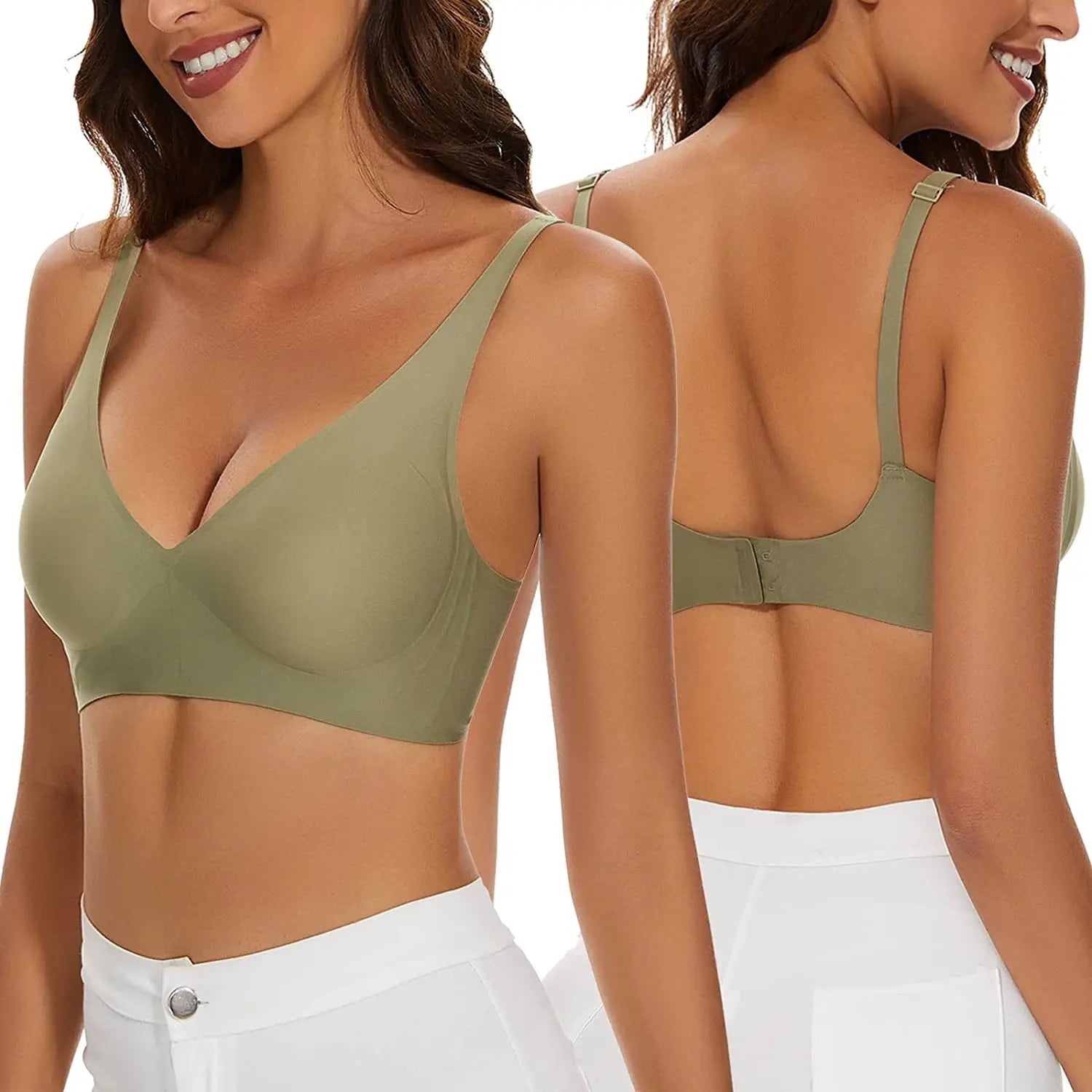 Seamless Push Up Bra