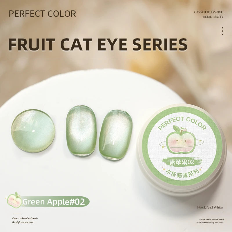 Fruit Cat Eye Gel Nail Polish