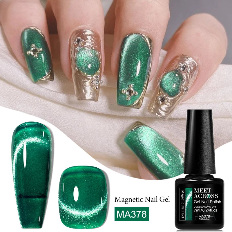 Cat Eye Gel Polish Spring Popular Magnetic Gel Nail