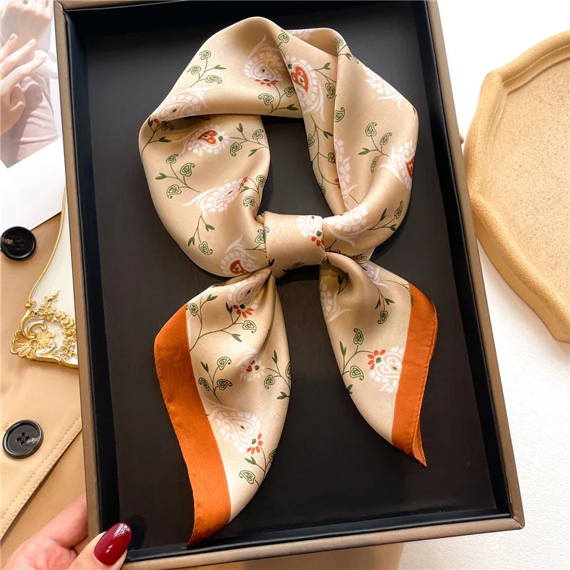 70x70cm Square Women Scarf Hairbands