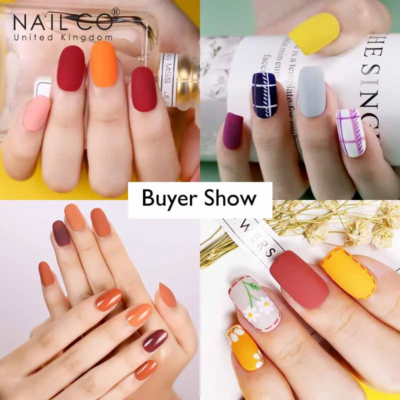 NAILCO 10ml Matte Top Gel Nail Polish