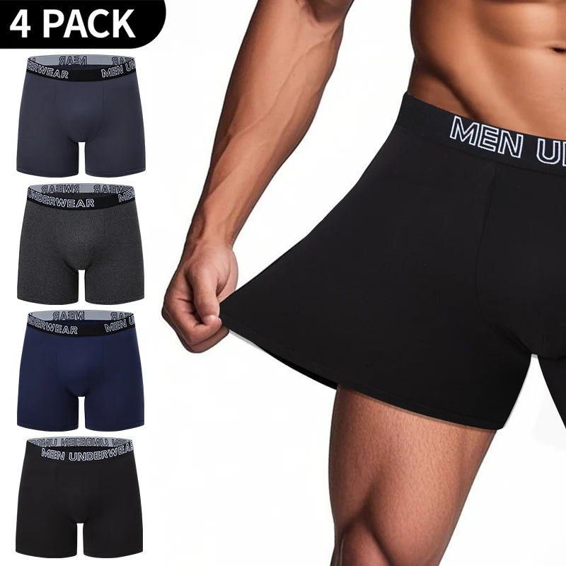 4/5/10 Pcs Fashionable Men's Long Underwear Casual
