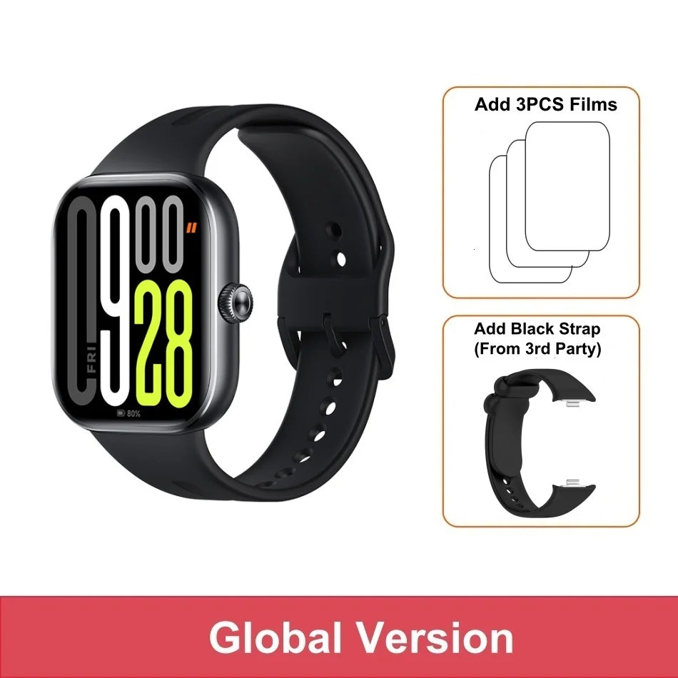 Xiaomi Redmi Watch 5 – AMOLED display smartwatch with 150+ sports modes, long battery life, and health monitoring features.