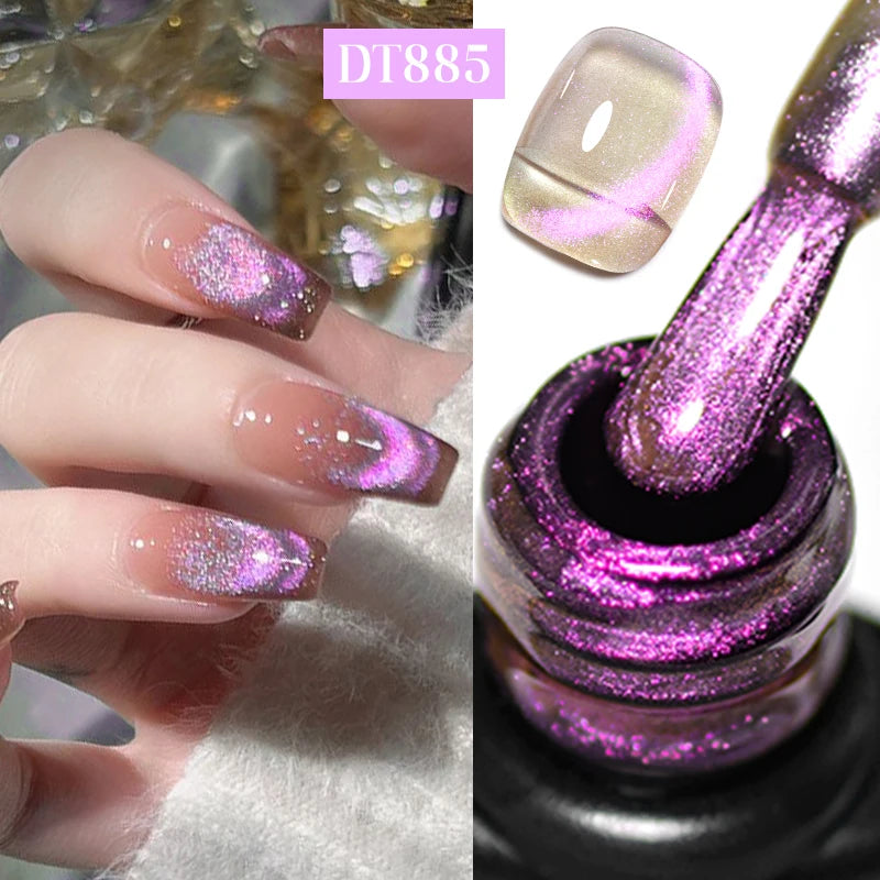 Cat Eye Gel Polish Spring Popular Magnetic Gel Nail