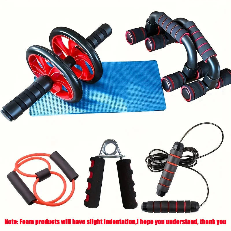 U-Shaped Push-Up Bars with Foam Grip (Home Gym Muscle Training)
