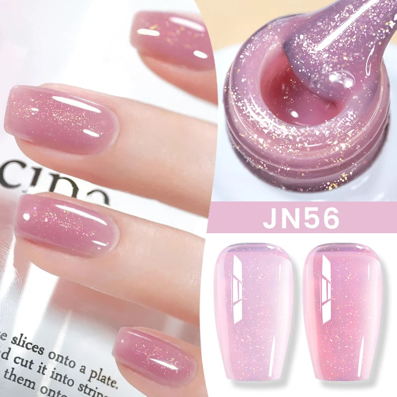 BORN PRETTY 10ml Jelly Nude Gel Nail Polish 50 Colors