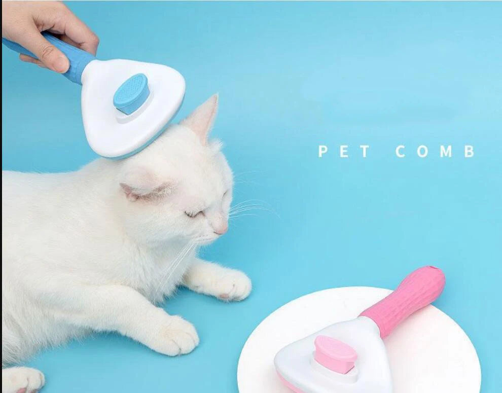 Pet Dog Hair Brush Cat Comb Grooming And Care