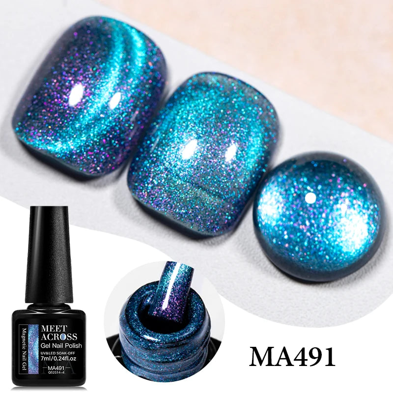 Cat Eye Gel Polish Spring Popular Magnetic Gel Nail