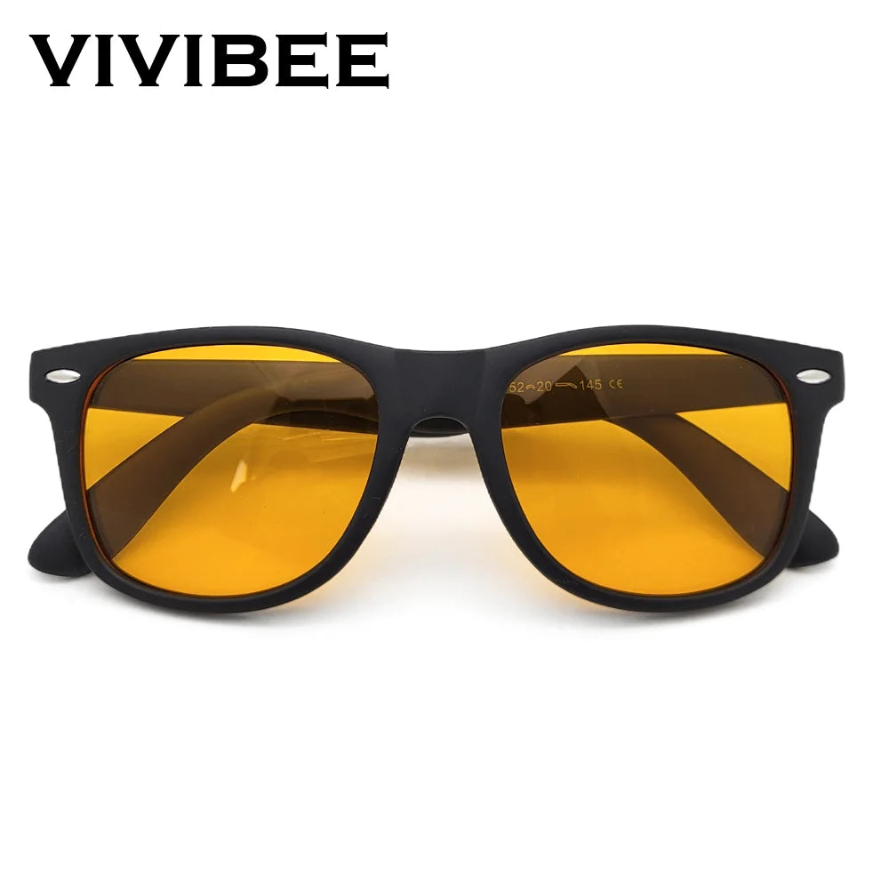 VIVIBEE Unisex Night Vision Blue Light Blocking Glasses