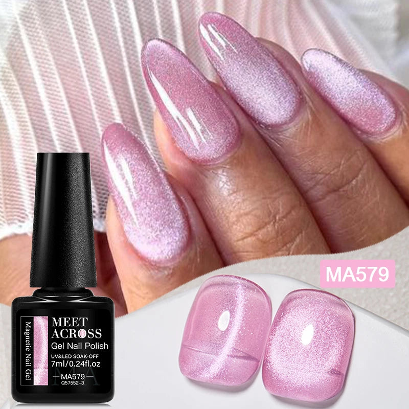 Cat Eye Gel Polish Spring Popular Magnetic Gel Nail
