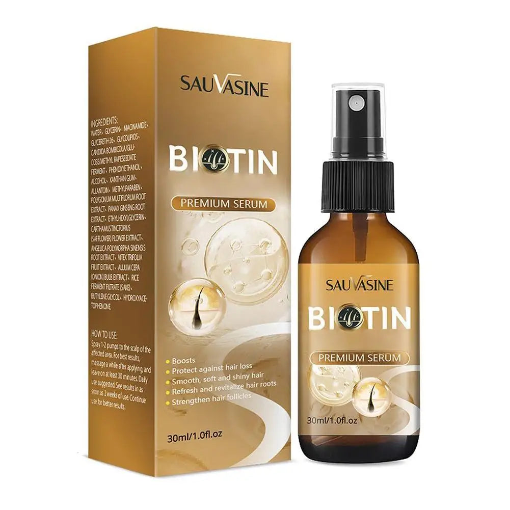 Biotin Hair Thickening Serum For Hair Growth And Volume