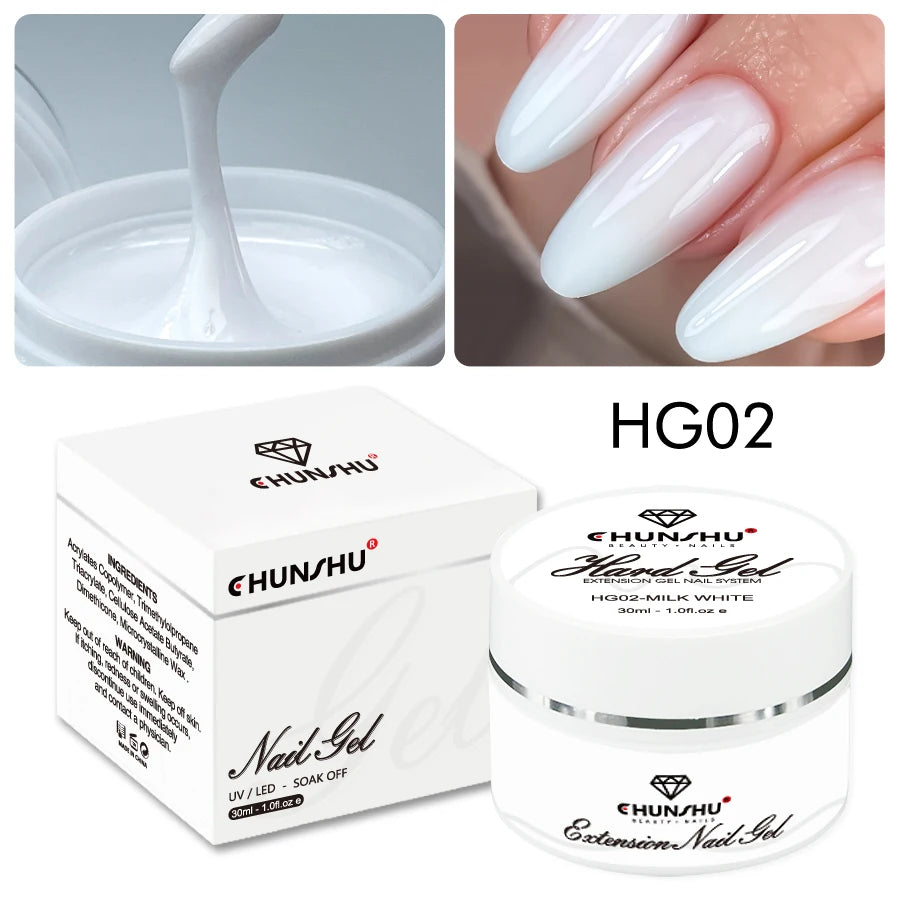 30ML Hard Gel For Nail Extension Builder Constructor Gel