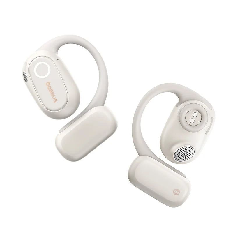 Baseus Bowie MF1 / Eli 15i Fit Open-Ear Wireless Earphones – Bluetooth 5.4, Earhooks, 60H Playtime