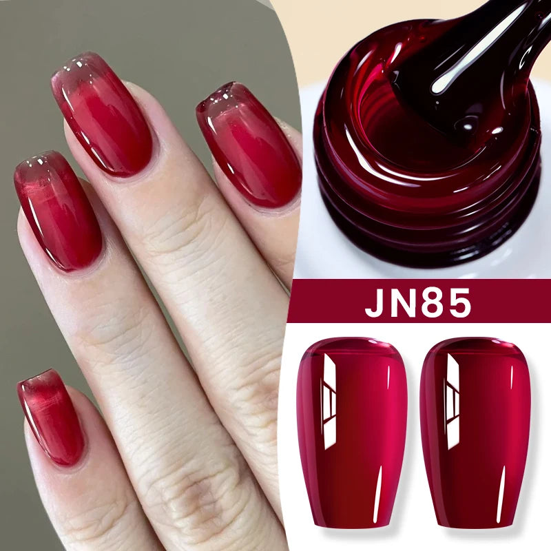 BORN PRETTY 10ml Jelly Nude Gel Nail Polish 50 Colors