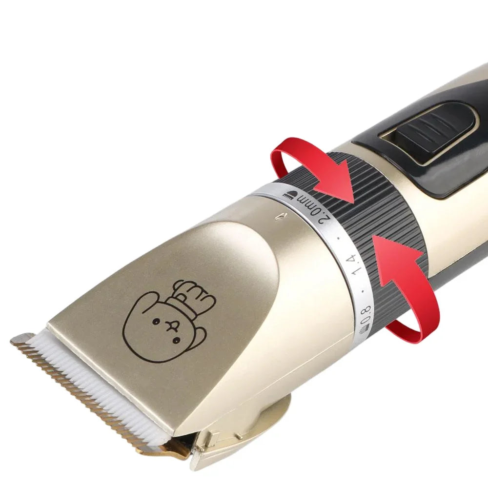 Pet electric clippers for dog and cat shaving;