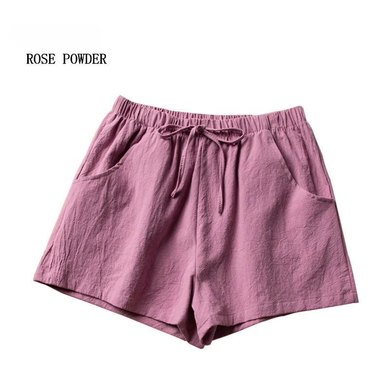 Casual Women's Gym Shorts High Waisted