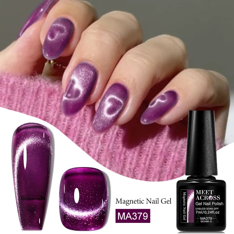 Cat Eye Gel Polish Spring Popular Magnetic Gel Nail