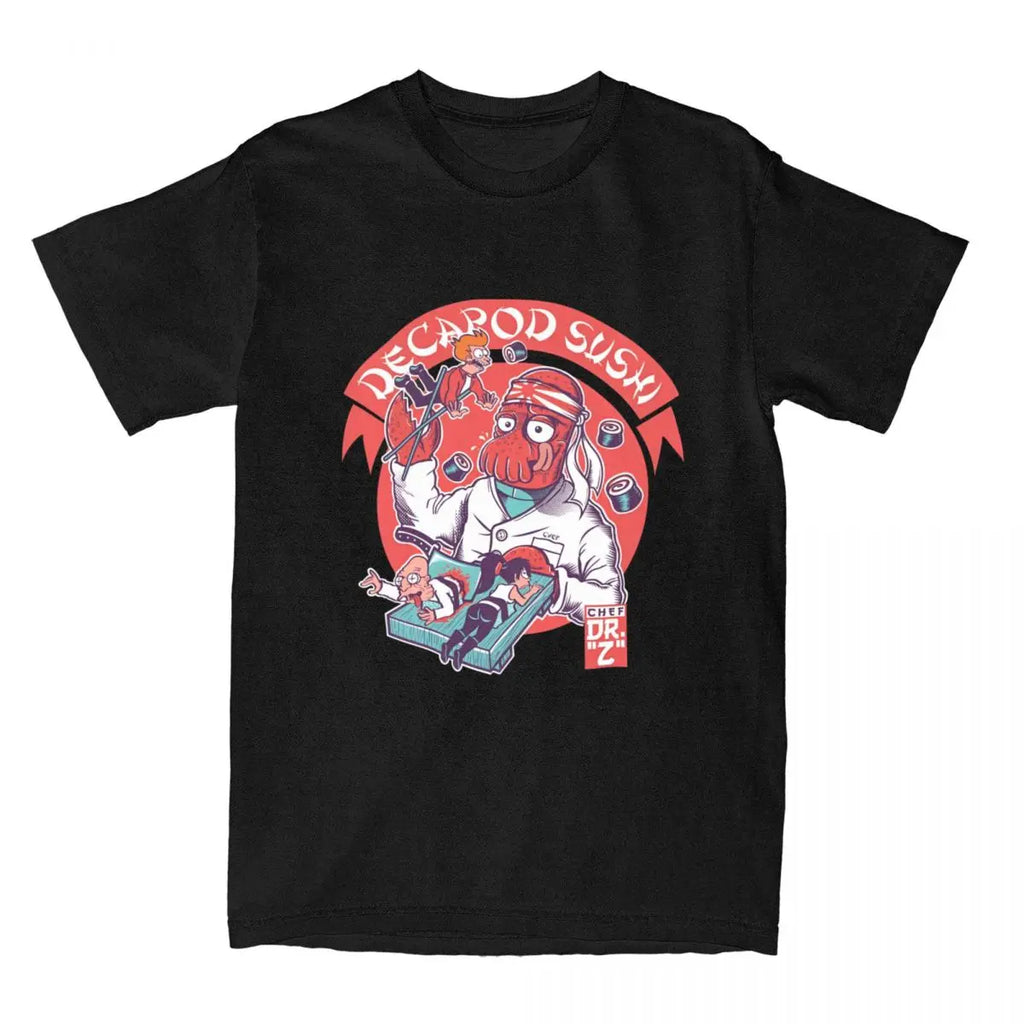 Unisex Futuramas Comics T Shirts 100% Cotton
