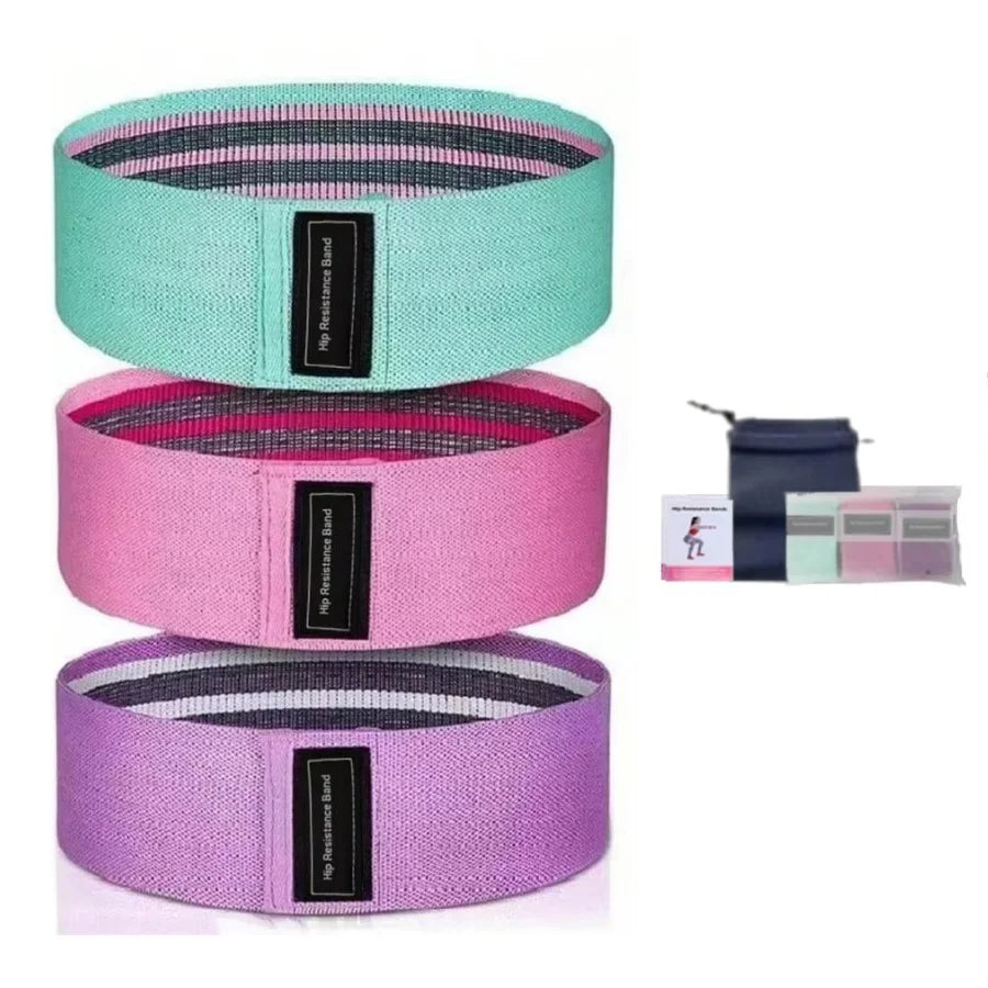Fabric Resistance Hip Booty Bands Glute