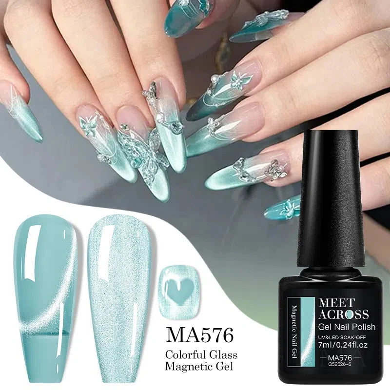 Cat Eye Gel Polish Spring Popular Magnetic Gel Nail