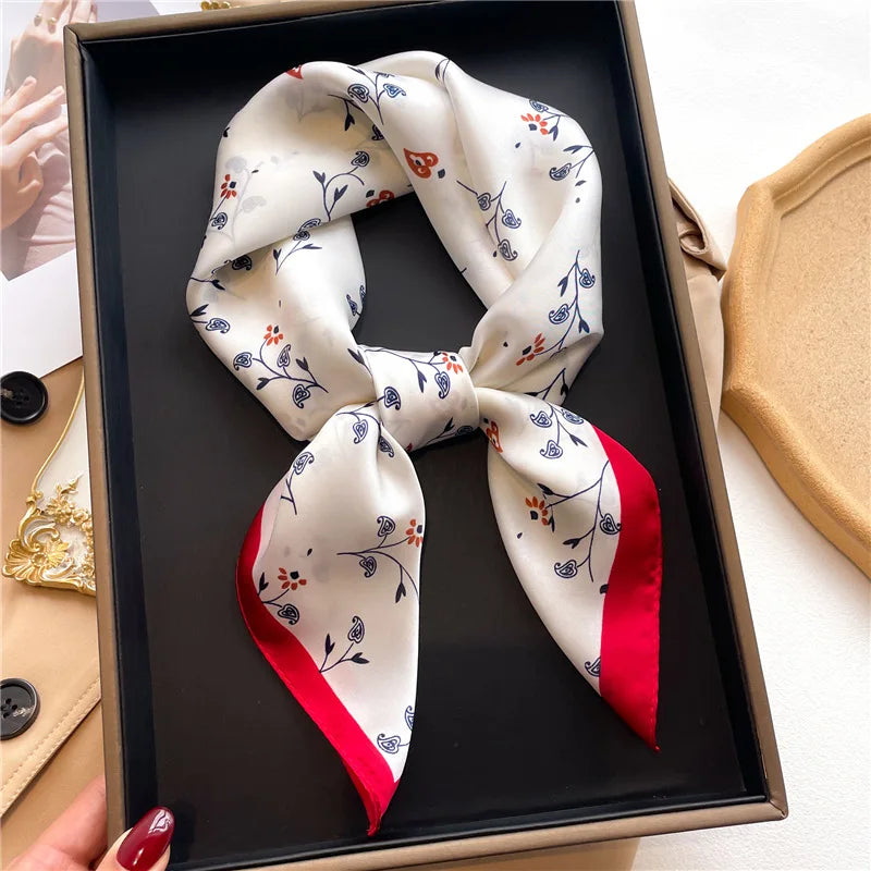 70x70cm Square Women Scarf Hairbands