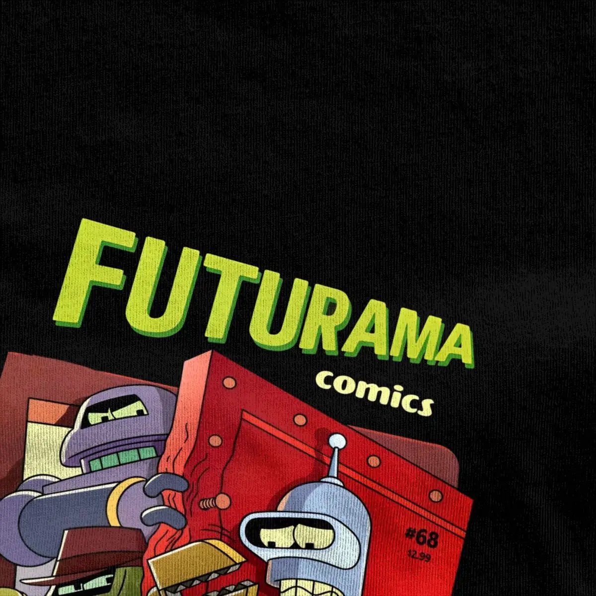 Unisex Futuramas Comics T Shirts 100% Cotton