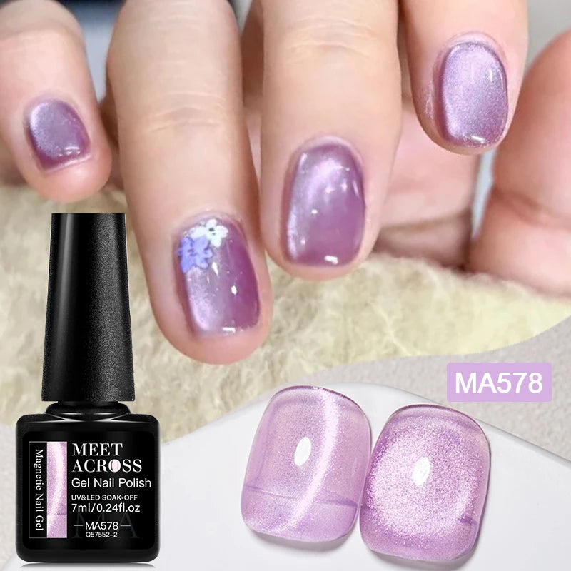 Cat Eye Gel Polish Spring Popular Magnetic Gel Nail