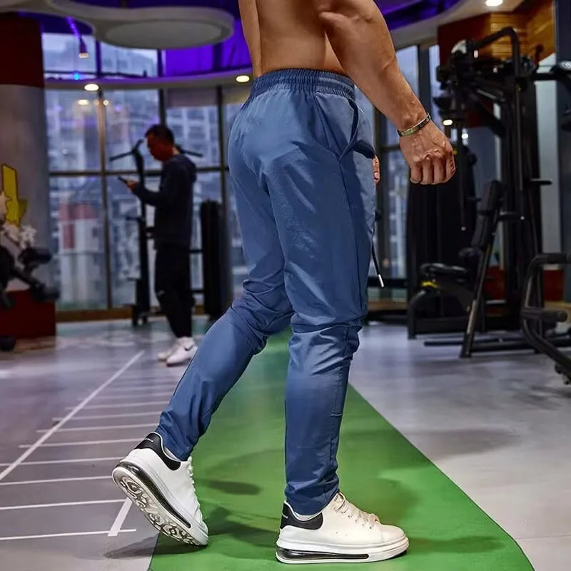 Mens Gym Pants Quick-Drying