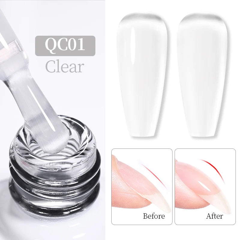 BORN PRETTY 10ml Jelly Nude Gel Nail Polish 50 Colors