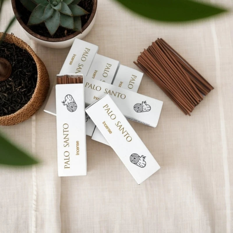 30 Palo Santo Incense Sticks – Aromatherapy for Yoga & Home