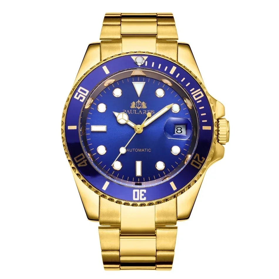 Automatic Luxury Watches for Men Stainless Steel