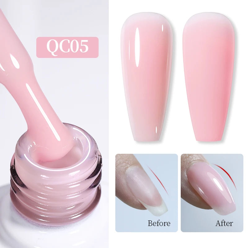 BORN PRETTY 10ml Jelly Nude Gel Nail Polish 50 Colors