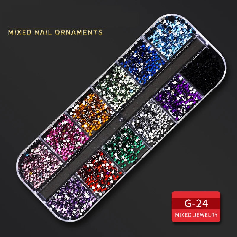 Nail art glitter Crystal & gems decoration accessories