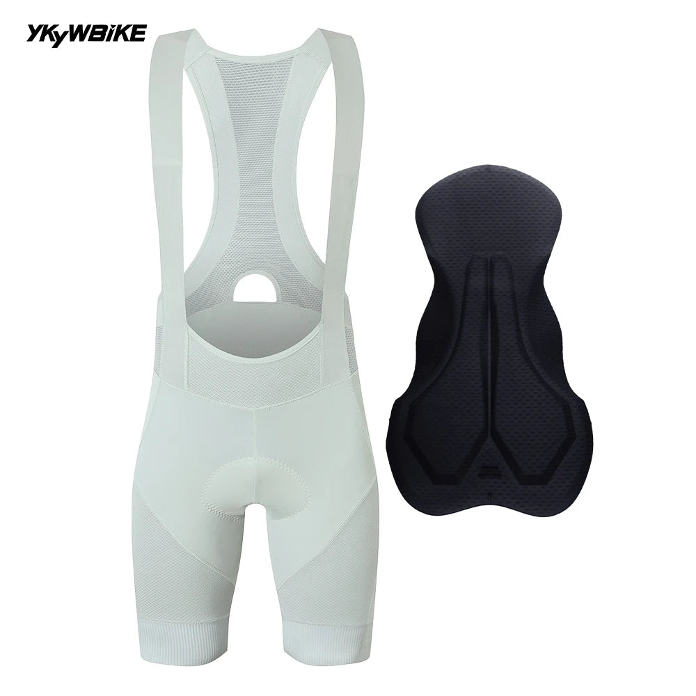 YKYWBIKE Men’s Cycling Bib Shorts – 6H Belgium Padding