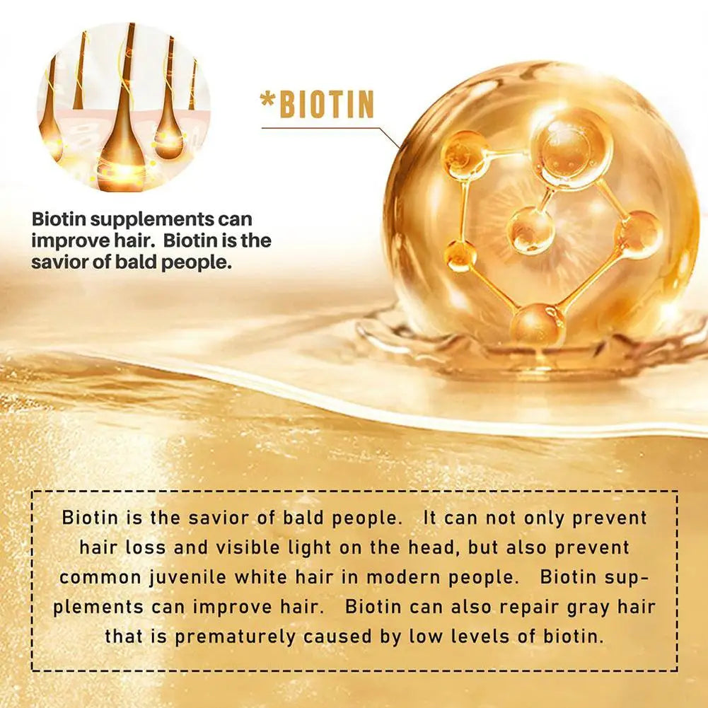 Biotin Hair Thickening Serum For Hair Growth And Volume