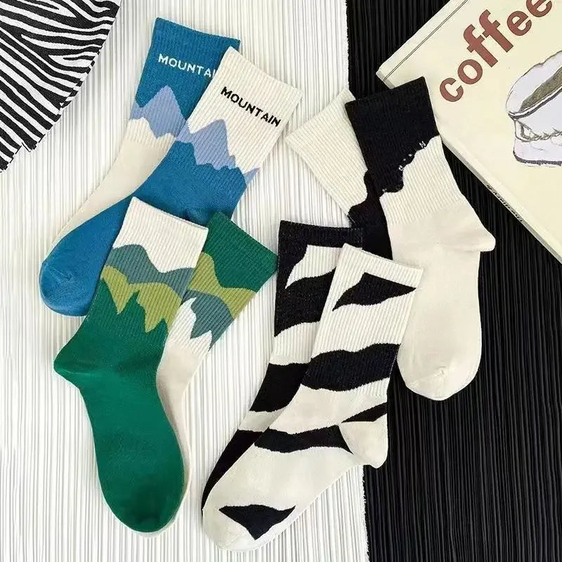 Fun Casual Unisex Cotton Socks