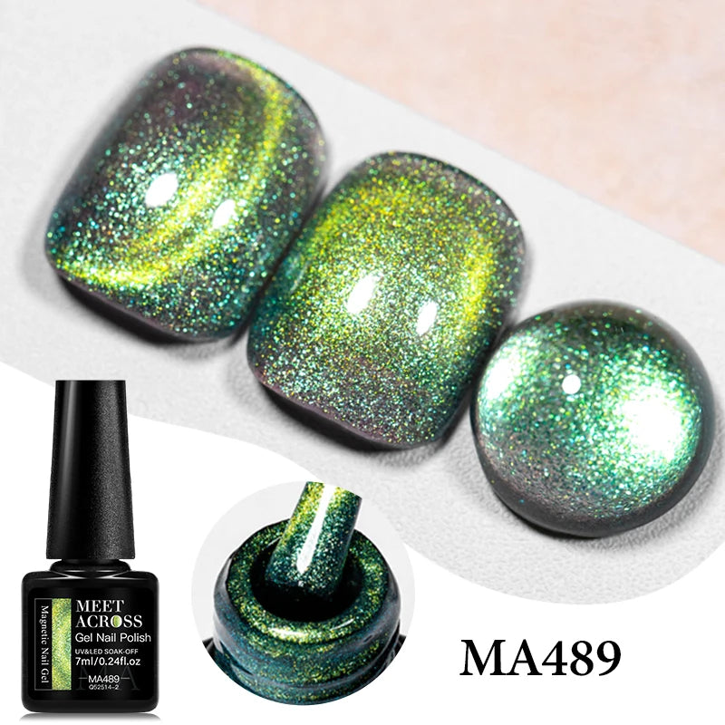 Cat Eye Gel Polish Spring Popular Magnetic Gel Nail